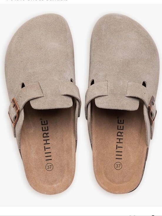 Shoes - IIITHREE Suede Clogs